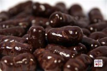 Pink Lady Dark Chocolate Licorice Bullets in 1kg Bag