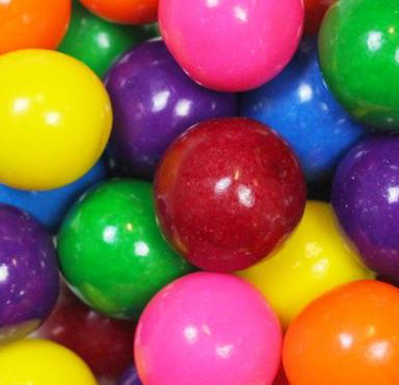 Picture of Gum Balls in 1kg bag