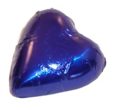 Picture for category Dark Blue Foiled Hearts