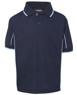 Picture of KIDS S/S PIPING POLO